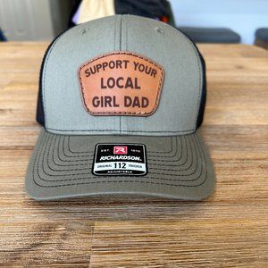 Men's Meshback Hat- Support Your Local Girl Dad